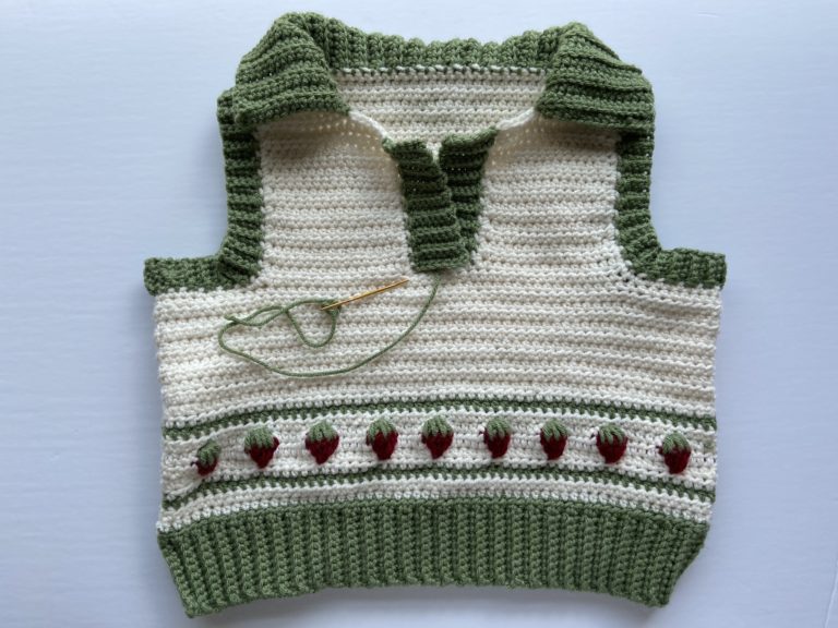 Everyday Crochet Sweater Vest Top – Free Pattern + Video Tutorial ...