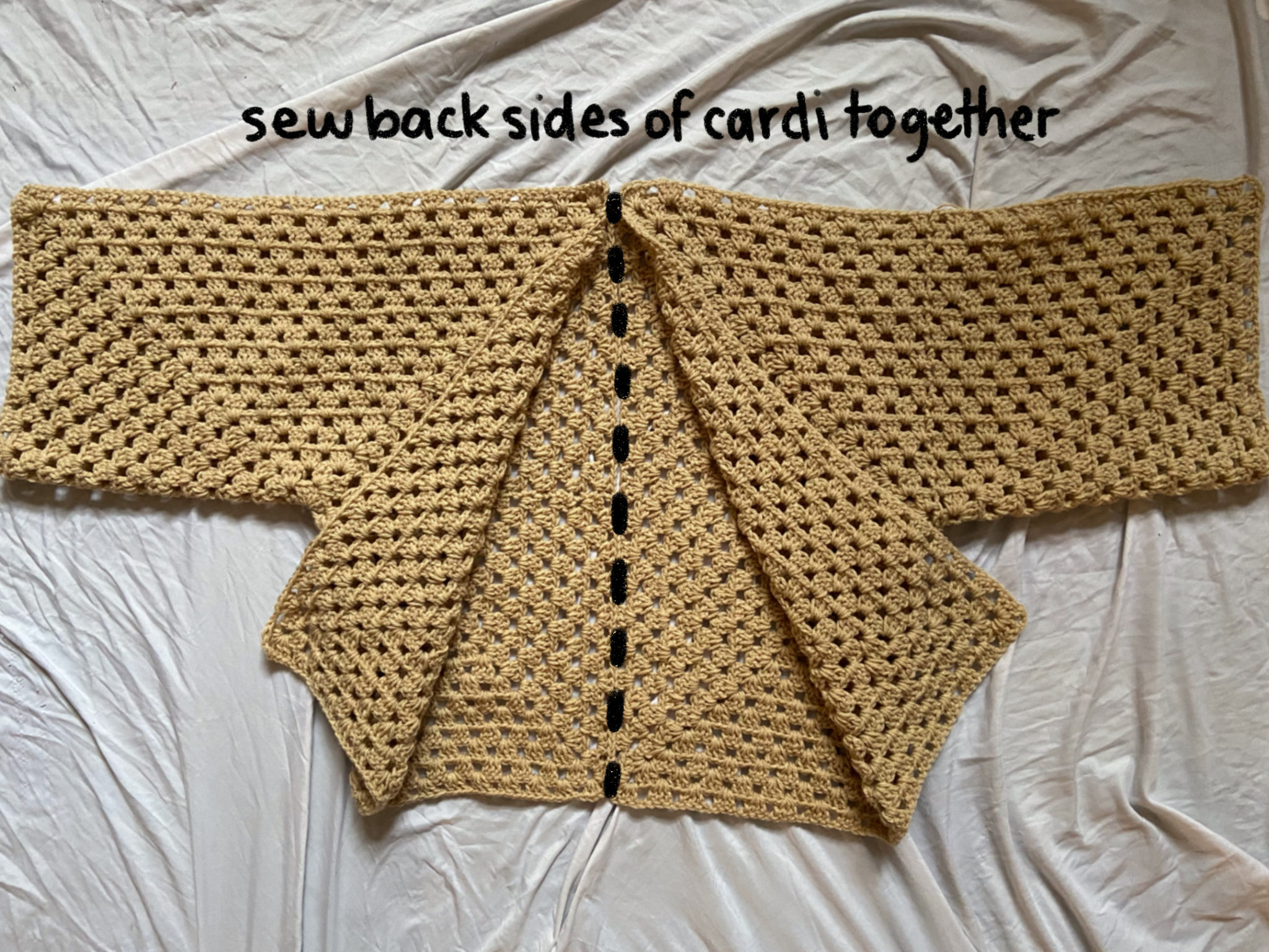 Easy Crochet Granny Hexagon Cardigan Free Pattern Video Tutorial Hayhay Crochet
