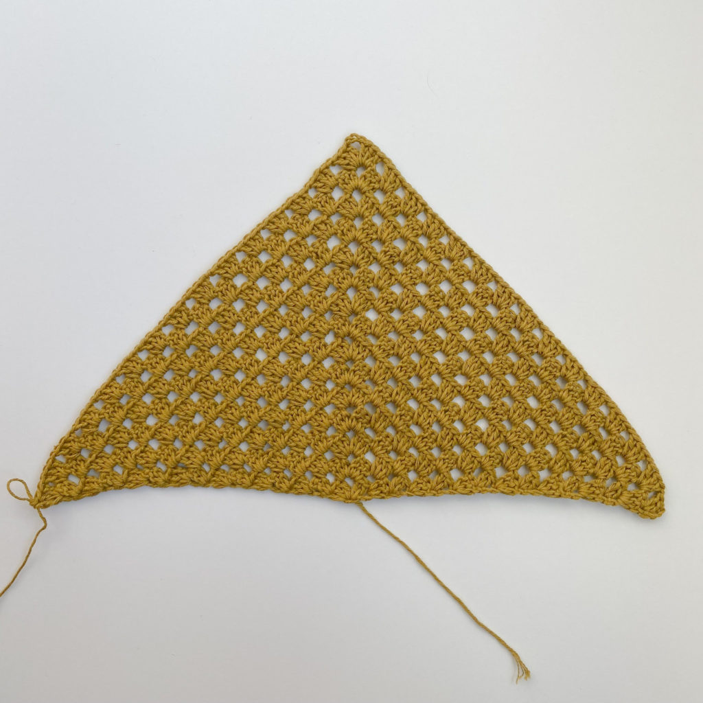 Beginner Crochet Granny Triangle Bandana - Free Pattern + Video ...