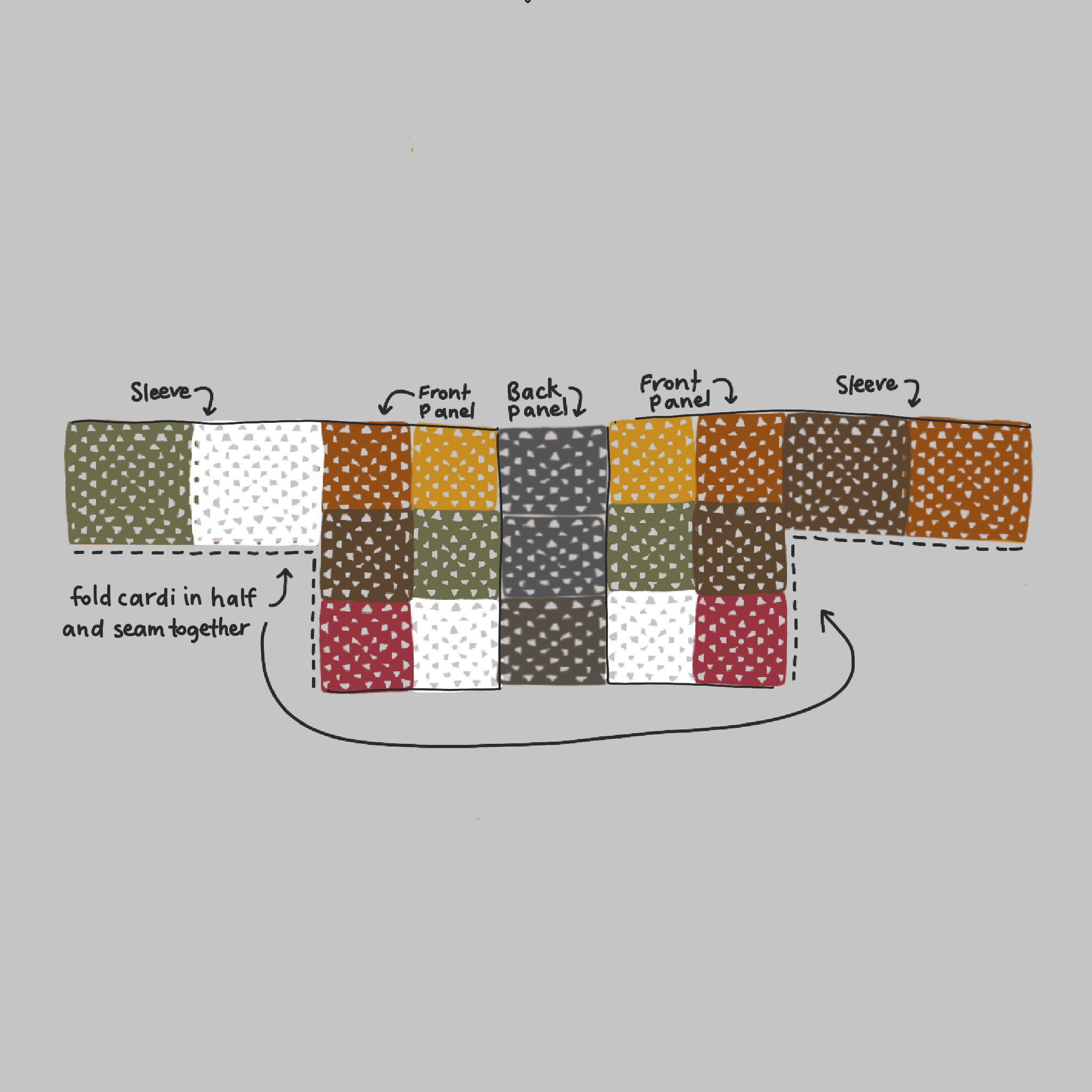 Crochet Cozy Granny Square Cardigan - Free Pattern + Video Tutorial ...