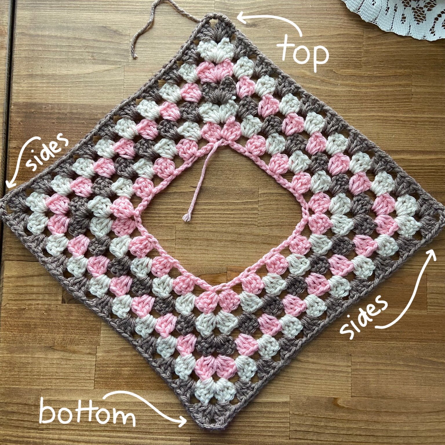 Crocheted Poncho